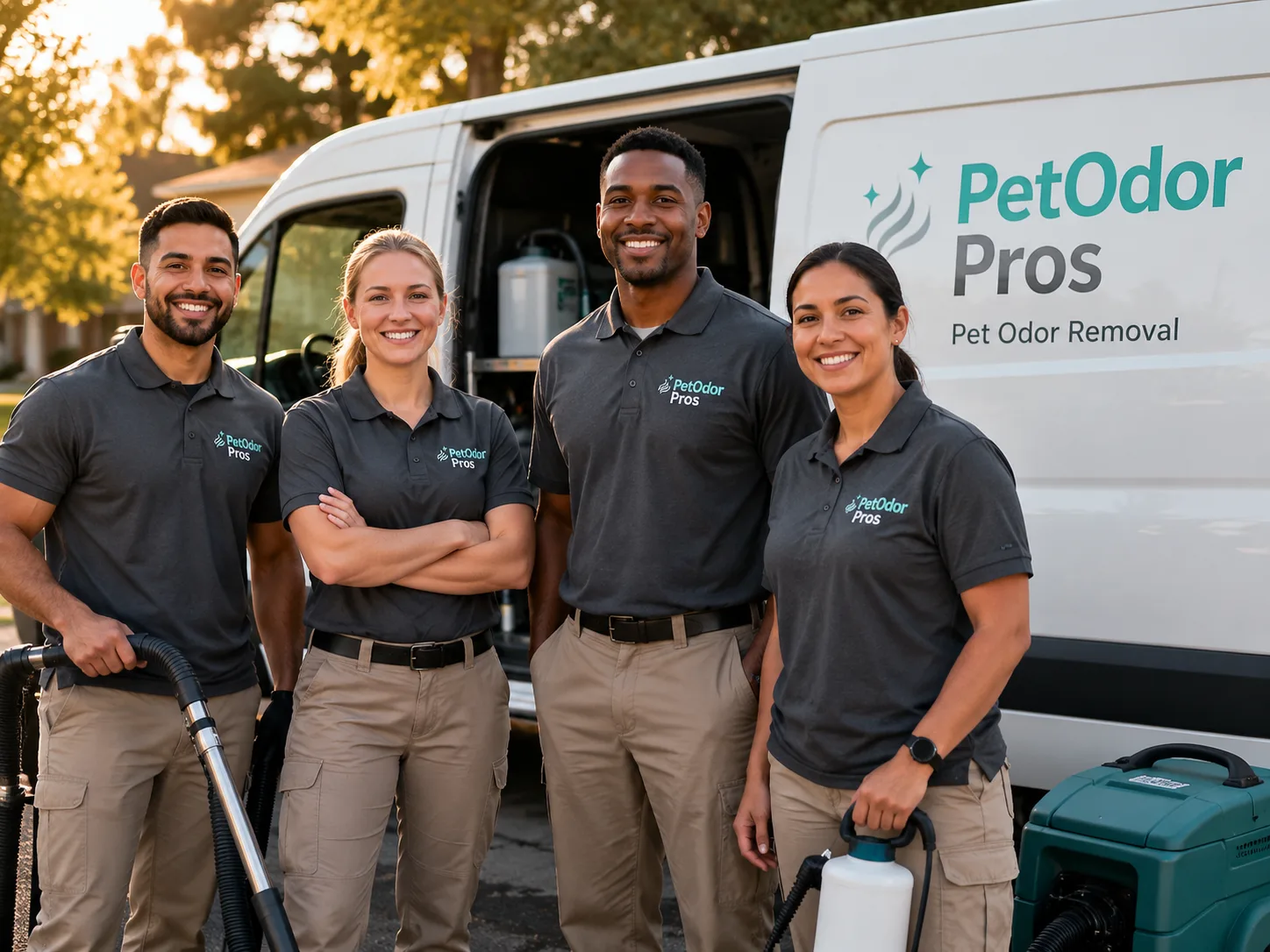 Pet Odor Removal team serving Parker, PA